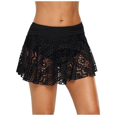 Costume Da Bagno Per Donna Pethuel Pantaloncini Da Mare Yy-0512-25 Nero - Foto 2