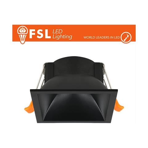 Ghiera fissa QUARDATA - Alluminio verniciato a polvere, foro 75*75mm NERO - Foto 1