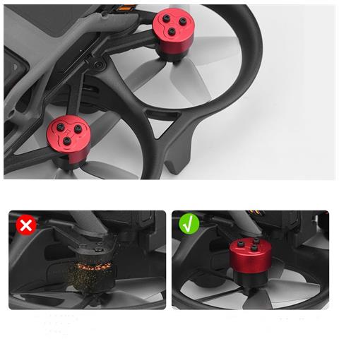 Copertura Protettiva Del Motore Tappi Motore Antigraffio Antipolvere Per Dji Avata Black - Foto 4