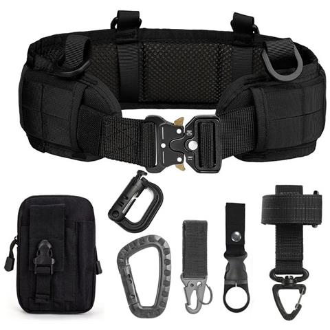 Marsupio Tattico In Nylon Black - Foto 1