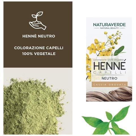 Henné Colore Neutro Tinta Per Capelli Senza Ammoniaca 100 Gr - Foto 3
