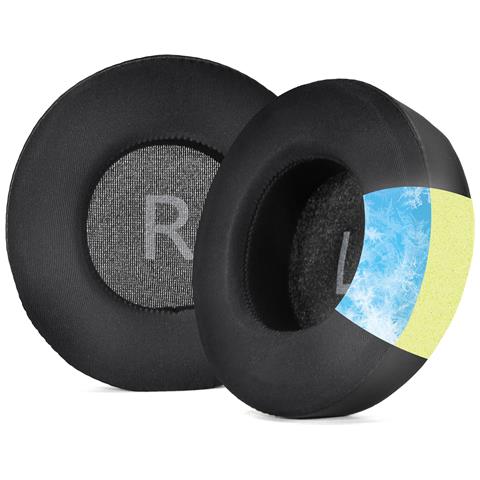 Cuscinetti Auricolari In Gel Rrescante Per Cuffie Jbl Synchros E50/e50bt /s500/s700 - Foto 1