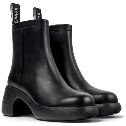 Thelma Booties Stivaletti Pelle Di Mucca Scarpe Donna Nero Eu 38, K400784-001 - Foto 1