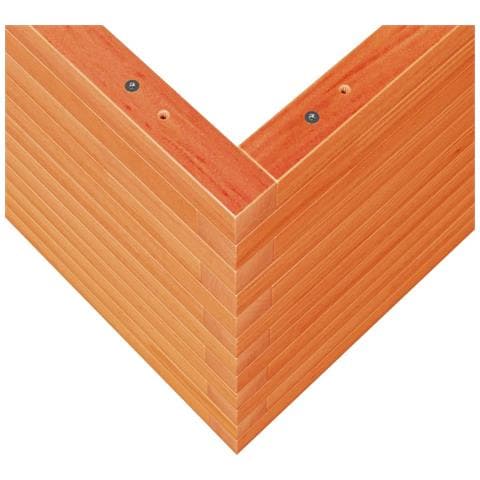 Fioriera Giardino Marrone Cera 50x50x45,5cm Legno Massello Pino - Foto 10