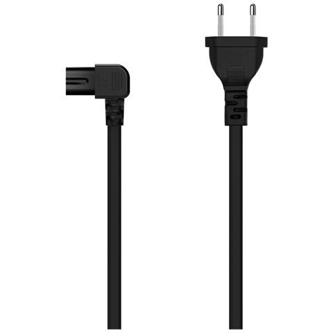 A132-0598 cavo di alimentazione Nero 1,8 m CEE7/16 Accoppiatore C7 - Foto 1