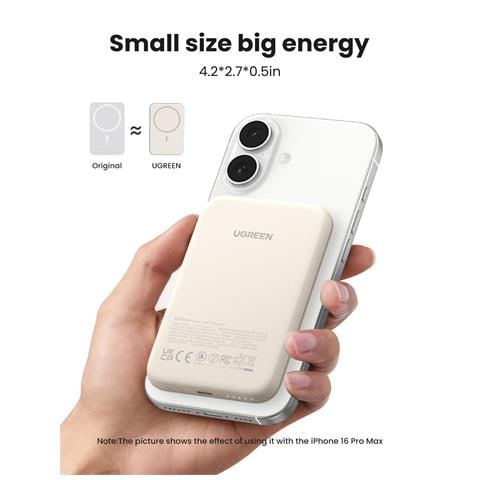 25207 batteria portatile 5000 mAh Carica wireless Nero - Foto 13