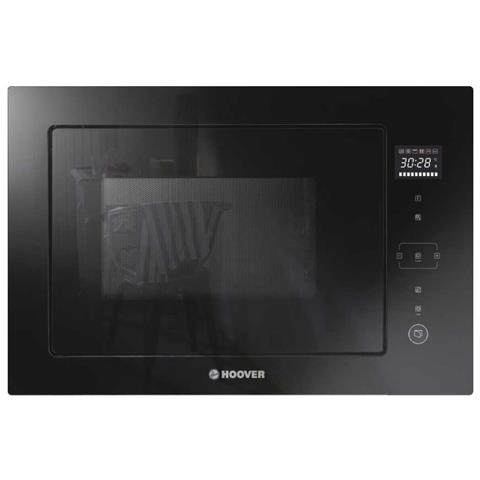 H-MICROWAVE 500 HMBG25/1GDFB Nero Microonde con grill Da incasso 25 L 900 W - Foto 1