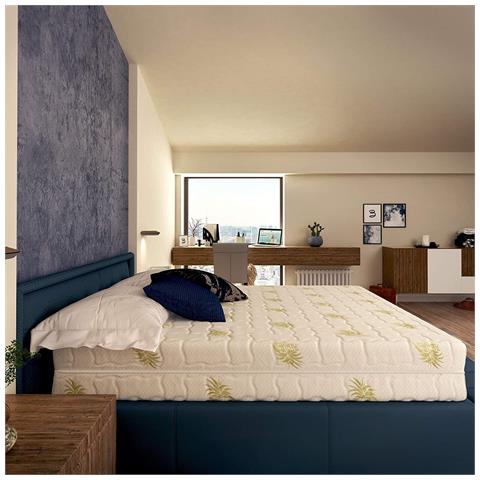 Materasso Memory Dream Super Matrimoniale con Rivestimento in Aloe Vera, Memory 7 cm, misura 160x200 cm - Foto 2