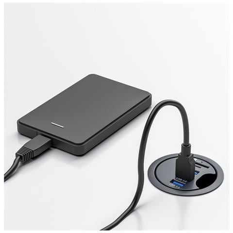 Hub Usb 3.0 - 2 Porte A + 2 Porte C Per Trasferimento Dati Veloce - Foto 6