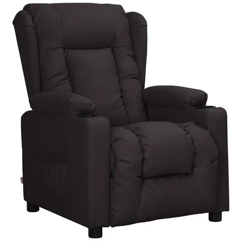 Poltrona Alzapersona Nera in Similpelle - Foto 2