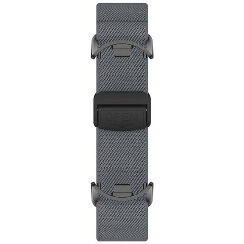 Cinturino Elastico Intrecciato Con Chiusura Magnetica E Punta In Metallo Compatibile Con Xiaomi 10/9/8 - Grigio Darkgrey - Foto 2