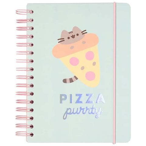 Blocco Note A5 Rigide A Spirale 80 Pagine Collezione Amante Del Cibo, Multicolore - Foto 1