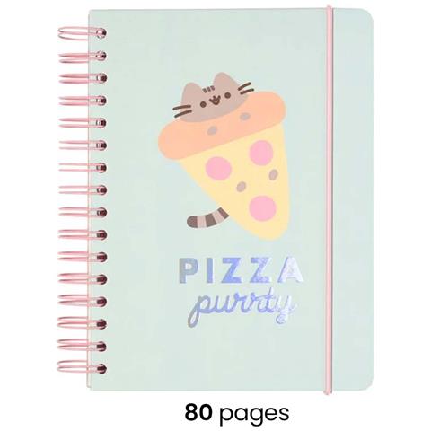 Blocco Note A5 Rigide A Spirale 80 Pagine Collezione Amante Del Cibo, Multicolore - Foto 5