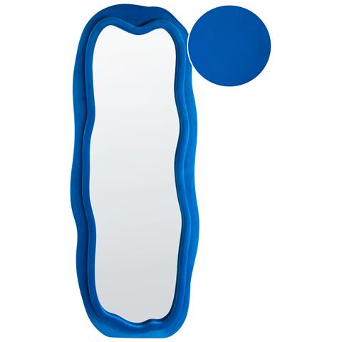 Specchio Beaune 56 Cm 160 Cm Velluto Blu - Foto 2