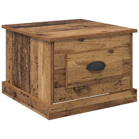 Tavolino da salotto with Drawer Legno vecchio 50 x 50 x 35 cm - Foto 1