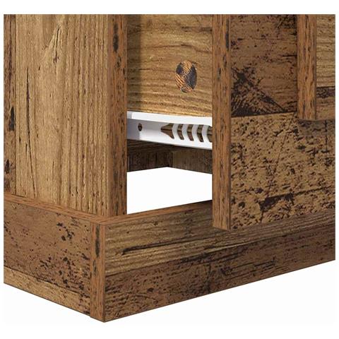 Tavolino da salotto with Drawer Legno vecchio 50 x 50 x 35 cm - Foto 9