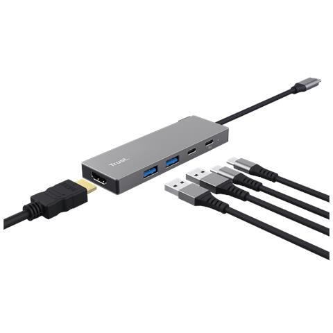 26062 hub di interfaccia USB tipo-C Grigio - Foto 2