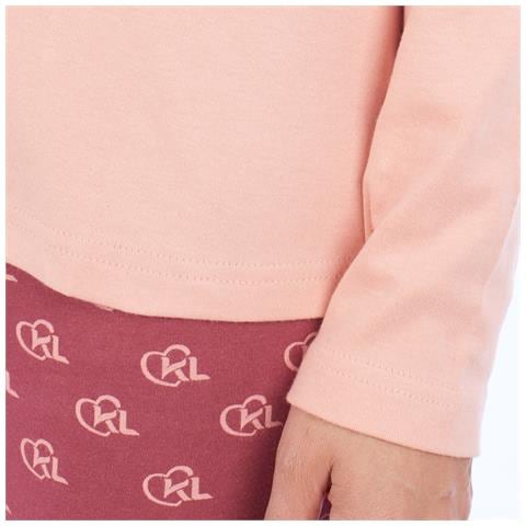 Pigiama Da Donna In Cotone A Maniche Lunghe Klp1 - Foto 5