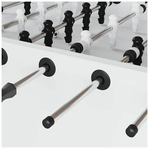 Cuscinetti per tavolo da biliardino 10 pcs Nero 3 x 3 x 2,1 cm - Foto 2