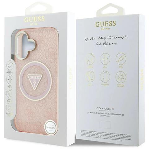 Custodia Per Iphone 16 Rosa Lucida Con Magsafe - Foto 2