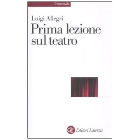 Luigi Allegri - Prima lezione sul teatro - Foto 2