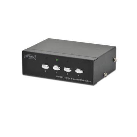 Switch Selettore Video VGA 15 Poli Femmina 4 PC 1 Monitor - Foto 2