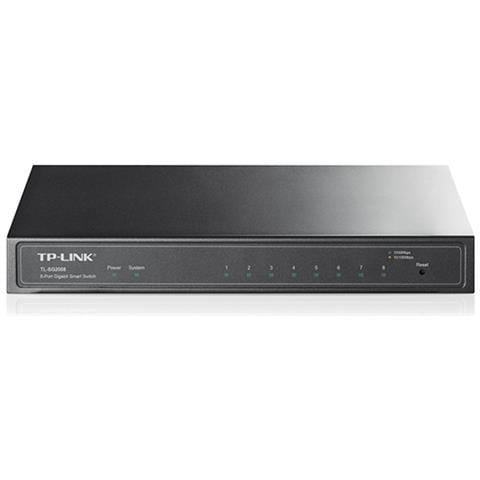 Smart Switch TL-SG2008 8-Port Gestito VLAN, QoS, L2 - Foto 1