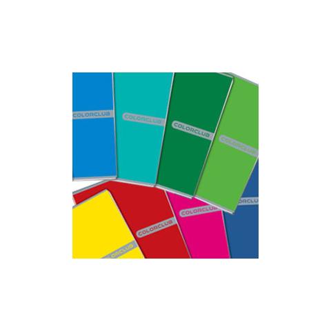 confezione da 10 pezzi - maxiquaderno a4 20fg 1rigo 80gr colorclub blasetti 5714 - Foto 1