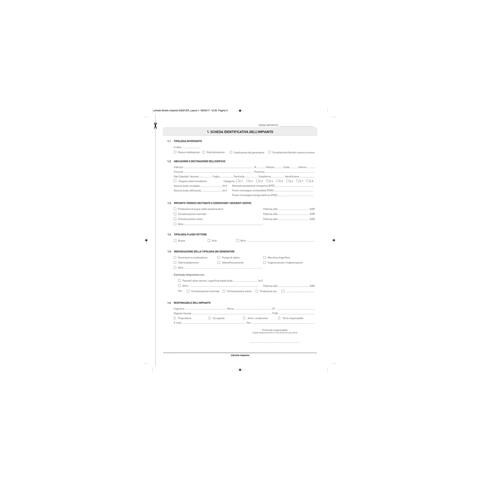 libretto impianto climatizzazione emilia 297x210mm 48pag e2621er edipro - Foto 1