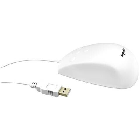Mouse USB KSM-3020M-W Antispruzzo Antipolvere Colore Bianco - Foto 1