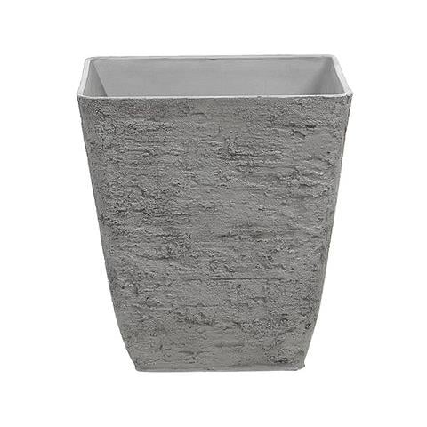 Vaso Quadrato Per Interno Ed Esterno Grigio 39x39x43cm Delos - Foto 1