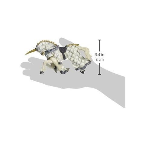 Statuetta Papo Cavallo Del Maestro Di Cresta Unicorno Per Bambino - Foto 4