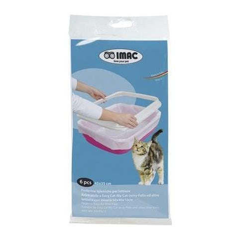 Sacchetti Per Lettiera Clean Up Imac 45x35 Cm 6 Pezzi - Foto 1