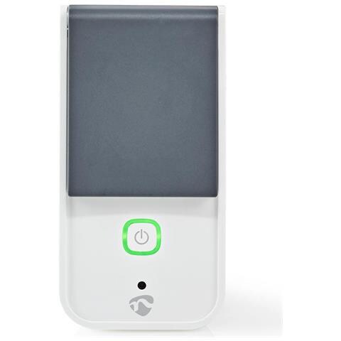 Wi-fi Smartlife Ip44 Presa Connessa Con Wattmetro 3680w Tipo E Francia, Blanc / Gris - Foto 2