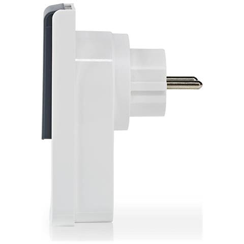 Wi-fi Smartlife Ip44 Presa Connessa Con Wattmetro 3680w Tipo E Francia, Blanc / Gris - Foto 6