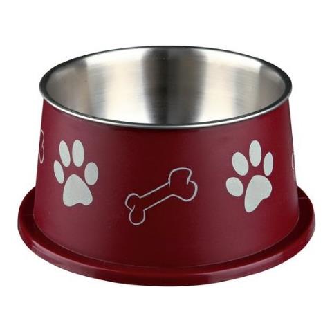 Acciaio Inossidabile Rivestito In Plastica Long-ear Ciotola, Diametro 15 cm, 0,9 l - Foto 1