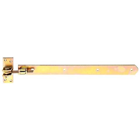 Gah Alberts, Bandella Diritta Via E Cancelli Imposte, Estremita Arrotondata, Modello Regolabile Di 30 Mm, 460 X 40 Mm, Superficie Zincata (finished: Electroplated Zinco Giallo) 318253 - Foto 1