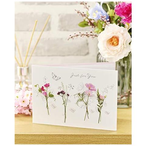 Compleanno Di Carte Per Lei - Birthday Card Amici Femmina - Regali Per Lei - Gift Card Ideale Per Lei - Regali Per Le Donne - Fiori - Floreale Birthday Card Abbastanza - Foto 4