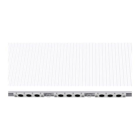 Trio Set Ventola per Radiatore Standard 120 cm 3 Pezzi + Adattatore + Interruttore Termostatico - Foto 2