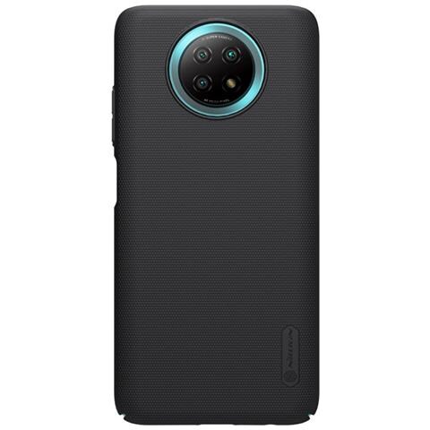 Super Frosted Shield Cover + Supporto, Per Xiaomi Redmi Note 9t 5g, Colore Nero - Foto 4