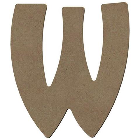 Lettera Maiuscola W In Legno Mdf Per La Decorazione - 8 Cm - Foto 2