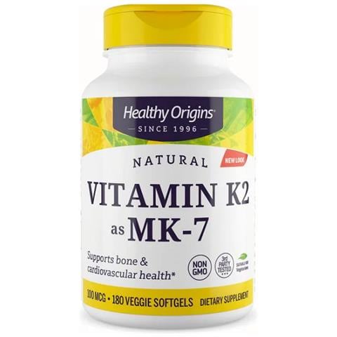 Vitamina K2- Mk-7 100 Mcg 180 Capsule Molli - Foto 1