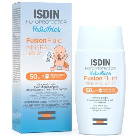 Crema Solare Viso Per Bambini Spf50 50ml Mineral Baby Fotoprotector Pediatrics - Foto 1