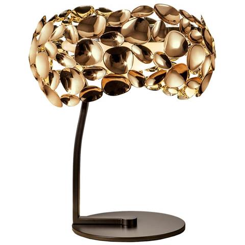 Lampada Da Tavolo Narisa 3l Oro Rosa - Foto 1