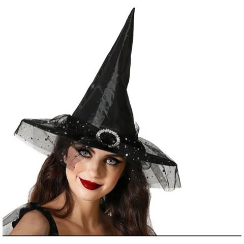 Cappello Strega Nero Adulti - Foto 1