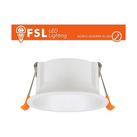 Ghiera fissa TONDA - Alluminio verniciato a polvere, foro 75mm BIANCA - Foto 1