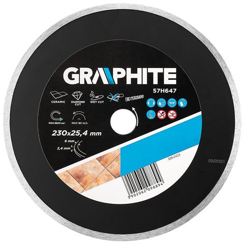 Disco Diamantato 230 X 25,4 Mm, Pieno Fino A 59g891 - Foto 1