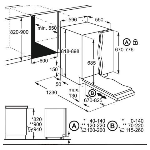 Lavastoviglie FSK73737P da Incasso a Scomparsa Totale Classe D Capacità 15 Coperti - Foto 11