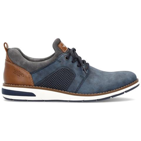 Casual Sneakers Sintetico E Tessile Scarpe Uomo Blu Eu 43, 11351-14 - Foto 2