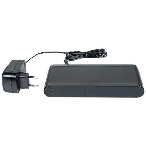 Radio Sveglia Display Digitale Con Funzione Di Ricarica A Induzione 15 W, Nero - Foto 2